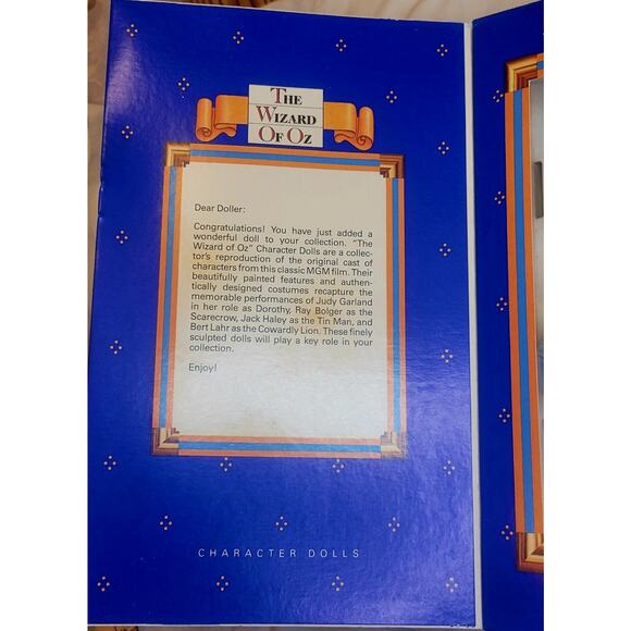 Dorothy & Toto Doll The Wizard of Oz Vintage Limited In Box Collectible IDEAL - Picture 5 of 16